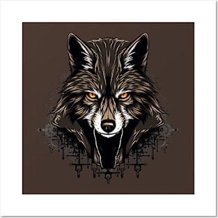 Wolf Posters and Art